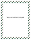 Một số bài ca dao đề tài ngang trái