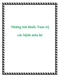 Những bài thuốc Nam trị các bệnh mùa hè