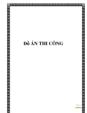 Đồ án thi công