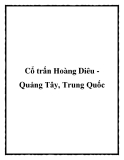 Cổ trấn Hoàng Diêu Quảng Tây, Trung Quốc