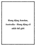 Hang động Jenolan, Australia - Hang động cổ nhất thế giới