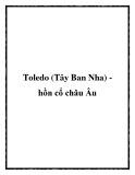 Toledo (Tây Ban Nha) hồn cổ châu Âu