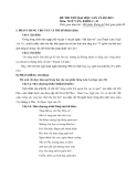 ĐỀ THI THỬ ĐẠI HỌC LẦN I NĂM 2013 Môn: NGỮ VĂN; KHỐI: C, D
