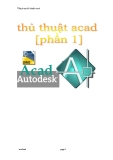 Tổng hợp thủ thuật acad