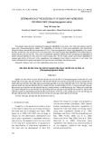 BÁO CÁO " DETERMINATION OF THE DIGESTIBILITY OF SOME PLANT INGREDIENTS FOR GRASS CARP (Ctenopharyngodon idella) "