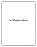 Cụm động từ đi với come