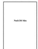 Nuôi Dê Sữa