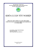 KHẢO SÁT HOẠT ĐỘNG CỦA MÁY PHÁT ĐIỆN CÔNG SUẤT 10 KVA SỬ DỤNG NHIÊN LIỆU KHÍ BIOGAS Ủ TỪ PHÂN HEO