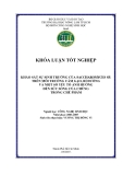 KHẢO SÁT SỰ SINH TRƯỞNG CỦA SACCHAROMYCES SP. TRÊN MÔI TRƢỜNG CÁM GẠO, RỈ ĐƢỜNG VÀ MỘT SỐ YẾU TỐ ẢNH HƢỞNG ĐẾN SỨC SỐNG CỦA CHÚNG TRONG CHẾ PHẨM