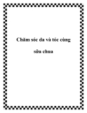 Chăm sóc da và tóc cùng sữa chua