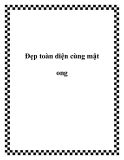 Đẹp toàn diện cùng mật ong