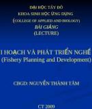 QUI HOẠCH VÀ PHÁT TRIỂN NGHỀ CÁ