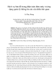 Báo cáo " Dịch vụ bản đồ trong điện toán đám mây và ứng dụng quản lý thông tin các cửa khẩu hải quan "