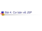 Bài 4. Cơ bản về JSP