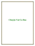 Chuyện Vui Ca Dao