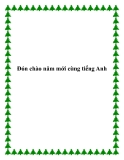 Đón chào năm mới cùng tiếng Anh