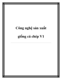 Công nghệ sản xuất giống cá chép V1