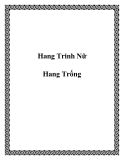 Hang Trinh Nữ Hang Trống