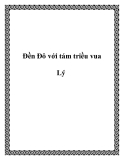 Đền Ðô với tám triều vua Lý