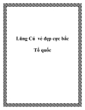 Lũng Cú vẻ đẹp cực bắc Tổ quốc