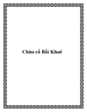 Chùa cổ Bối Khuê