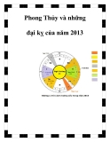 Phong Thủy và những đại kỵ của năm 2013