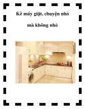 Kê máy giặt, chuyện nhỏ mà không nhỏ