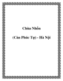 Chùa Nhổn (Càn Phúc Tự) - Hà Nội