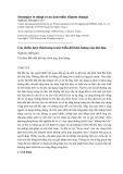 Báo cáo "  Các chiến lược thích ứng trước biến đổi khó lường của khí hậu "