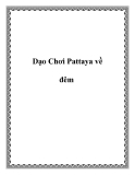 Dạo Chơi Pattaya về đêm