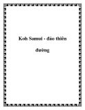 Koh Samui - đảo thiên đường