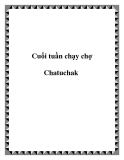 Cuối tuần chạy chợ Chatuchak