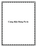 Tham quan Cung điện Bang Pa in