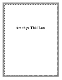 Ẩm thực Thái Lan