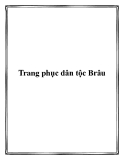 Trang phục dân tộc Brâu