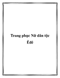 Trang phục Nữ dân tộc Êđê