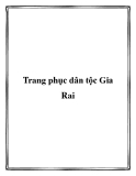 Trang phục dân tộc Gia Rai