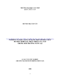 LUẬN VĂN: SỐ HÓA CHẤTcứu NGHIÊN CỨU ĐH NĂNG SỬ DỤNG MỘT tập và nghiên ĐỂ ĐIỀU KHIỂN SỰ PHÁT TRIỂN CỦA TẢO TRONG MÔI TRƯỜNG NƯỚC LỢ