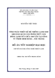 Tính toán thiết kế hệ thống lạnh cho kho bảo quản sản phẩn thủy sản đông lạnh sức chứa 500 tấn tại công ty TNHH Minh Đăng -Sóc Trăng