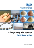 Sổ tay hướng dẫn kỹ thuật nuôi ngao giống