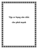 Tập cơ bụng săn chắc cho phái mạnh