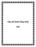 Tập thể hình bằng hình ảnh 