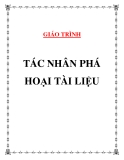 Giáo trình Tác nhân phá hoại tài liệu 