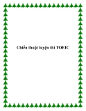 Chiến thuật luyện thi TOEIC
