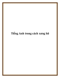 Tiếng Anh trong cách xưng hô