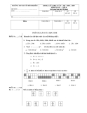 Tổng hợp đề kiểm tra giữa học kì 2 lớp 4 năm 2008-2009 - Trường TH Nguyễn bính khiêm