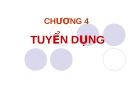  Kinh nghiệm tuyển dụng nhân lực