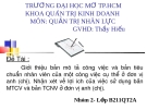 Nhận xét về lợi ích của việc sử dụng bản MTCV và bản TCNV