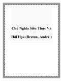 Chủ Nghĩa Siêu Thực Và Hội Họa (Breton, André )