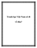 Tranh lụa Việt Nam sẽ đi về đâu?